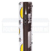 Rits 10 cm | Opti S40 spiraal | 881 donkerbruin Rits OPTI - 4801 - S40 - 10 - 881 - DONKERBRUIN
